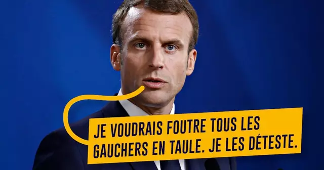 top macron phrases